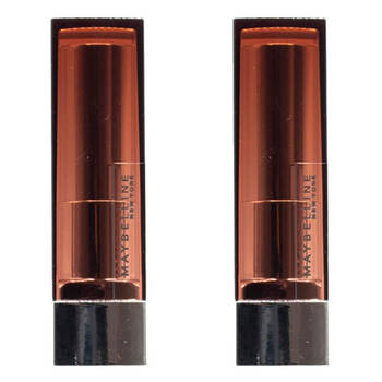2PK Maybelline Color Sensational Lipstick Cream 4.2g - Warm Me Up 235