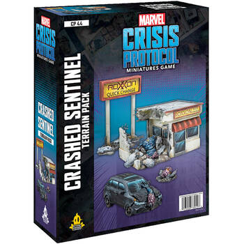 Atomic Mass Games Marvel Crisis Protocol Crashed Sentinel Terrain Pack
