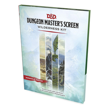 Dungeons & Dragons Masters Screen Wilderness Kit Hardcover