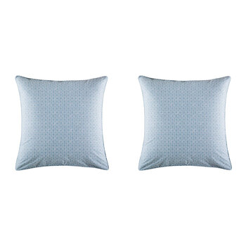 2PK Kas Australia Winsley Euro Throw Pillowcase 65x65cm - Multicoloured