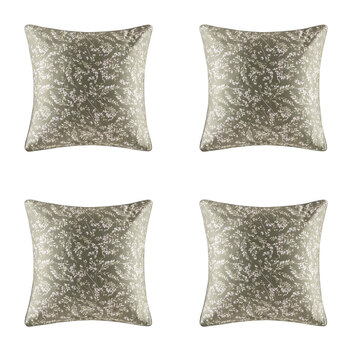 4PK Kas Australia Taneya Euro Throw Pillowcase 65x65cm - Multicoloured