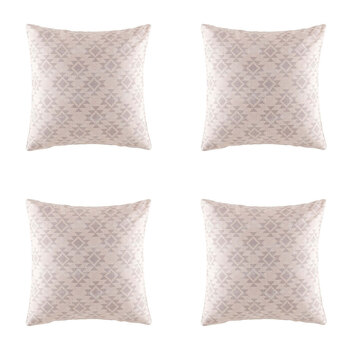 4PK Kas Australia Kana Euro Throw Pillowcase 65x65cm - Neutral