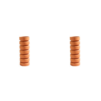 2PK Ben David Mima Flower Vase Peach Home/Lounge Decor