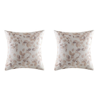 2PK Kas Australia Rosalie Euro Throw Pillowcase 65x65cm - Multicoloured