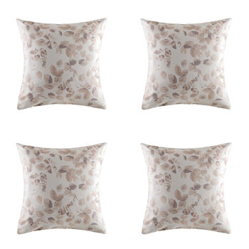 4PK Kas Australia Rosalie Euro Throw Pillowcase 65x65cm - Multicoloured