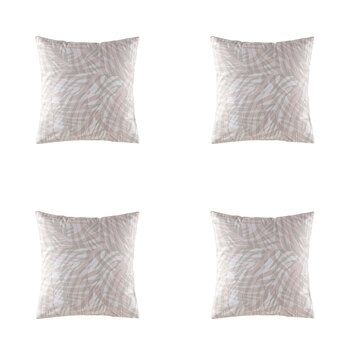 4PK Kas Australia Kalyro Euro Throw Pillowcase 65x65cm - Multicoloured