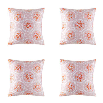 4PK Kas Australia Lola Euro Throw Pillowcase 65x65cm - Multicoloured