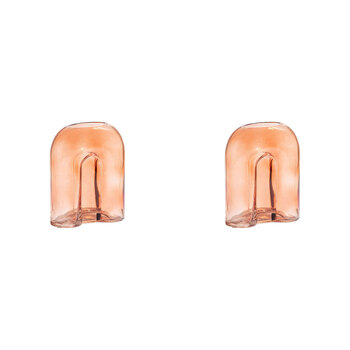 2PK Ben David Arch Medium Flower Vase Rust Home/Lounge Decor