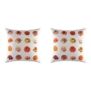 2PK Kas Australia Sadie Filled Cushion Decor Square 50x50cm - Multicoloured