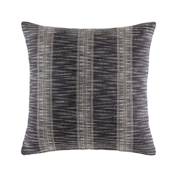 Kas Australia Banjo Filled Cushion Decor Square 50x50cm - Black