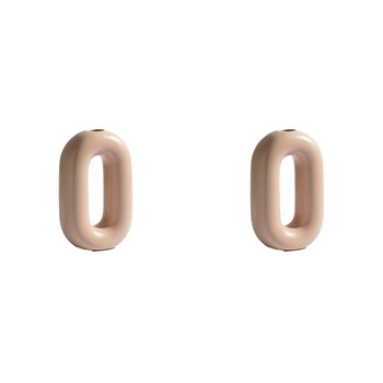 2PK Ben David Pascale Flower Vase Blush Home/Lounge Decor
