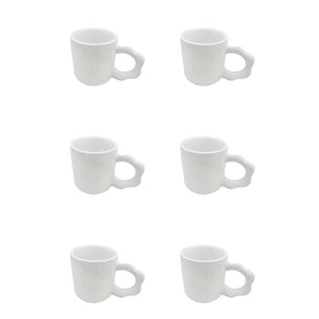 6PK Ben David Viva Stoneware Coffee Mug 300ml Drinkware - Speckle