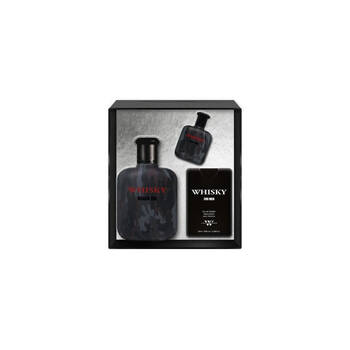 3pc Whisky Black Op Mens Perfume 100ml EDT/20ml EDT & 10ml EDT Set