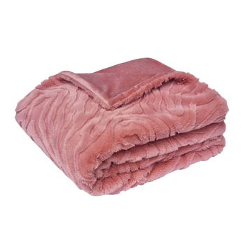 J. Elliot Rita 130x160cm Throw Blanket Decor - Dusty Peach
