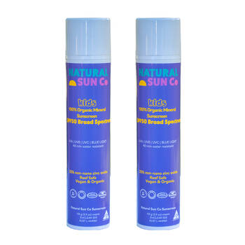 2PK Natural Sun Co Sunscreen Organic Kids Mineral SPF50