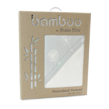 Bubba Blue Bamboo Mint Meadow Hooded Towel