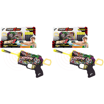 2PK Kazaang CrossXFire ShotZ Micro Blaster Kids Toy - The Joker 8y+