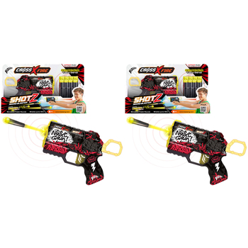 2PK Kazaang CrossXFire ShotZ Micro Blaster Kids Toy - The Joker 8y+