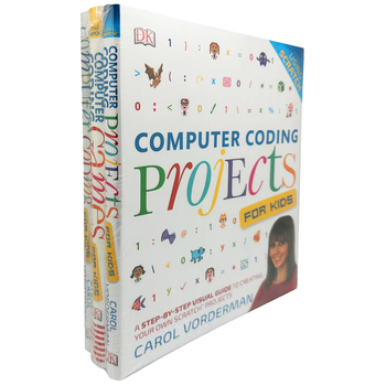 3pc Promotional Computer Coding For Kids Book Collection Set 7Y+