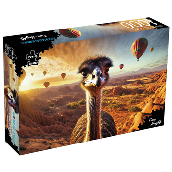 1000pc Puzzle Master Emu Heights Kids Jigsaw Puzzle 70x50cm
