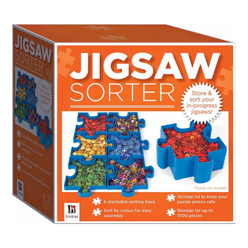 Mindbogglers Jigsaw Sorter Stackable Puzzle Organising Trays 