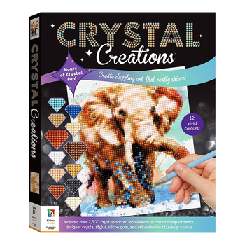 Art Maker Crystal Creations Elephant Craft Activity Kit 