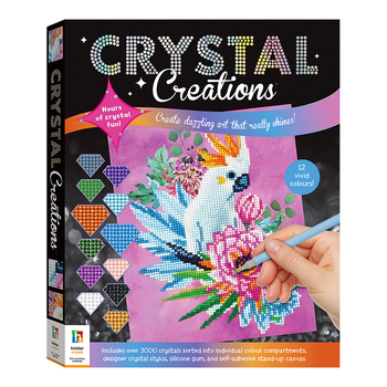 Art Maker Crystal Creations Australian Flora & Fauna Craft Activity Kit 