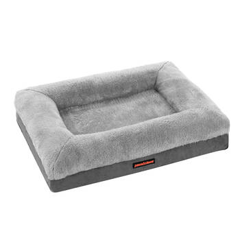 Paws & Claws Winston Walled Pet Bed 70x50cm - Grey