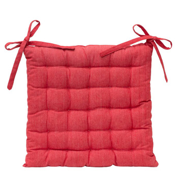 J.Elliot Outdoor 40x40cm Solid Square Chair/Seat Pad - Red