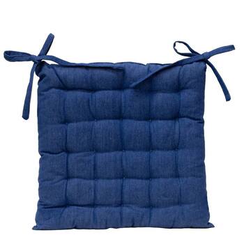 J. Elliot Outdoor Solid Chair Pad 40x40cm Blue