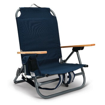 Sport Brella Sunsoul Folding Backpack Chair - Blue