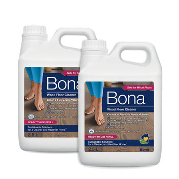 2PK Bona 2.5L Wood Floor Cleaner