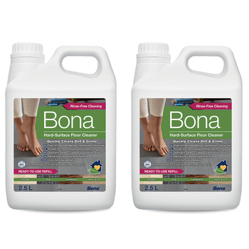 2PK Bona 2.5L Hard Surface Stone Tile & Laminate Refill