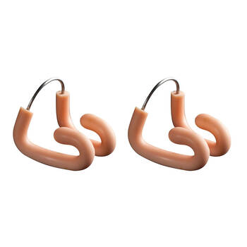 2PK Arena Super Nose Clip II Swimming/Breathing Accessory Light Rose