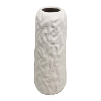 J.Elliot Home Taylor Tall Flower Vase 12x12x30cm White