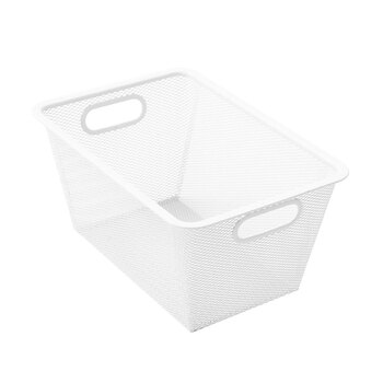 Mesh by Boxsweden Storage Basket 33cm x 23cm - White