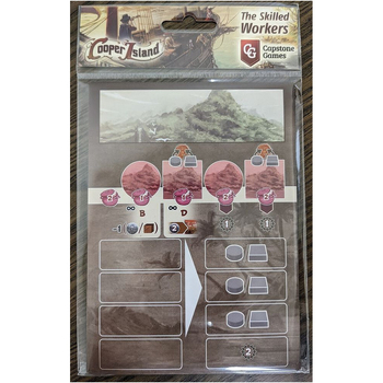 Capstone Games Cooper Island Skilled Workers Expansion Tabletop Board Game