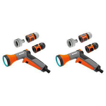 2PK Gardena Soft Spray Plant/Flower Garden Watering Tool Set