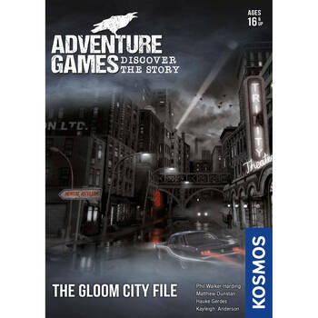 Kosmos Adventure Games The Gloom City Files Kids/Teens 16y+