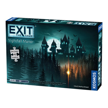 Kosmos Exit The Game Nightfall Manor w/ Jigsaw Puzzle 10y+