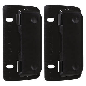 2PK ColourHide Bindermate 2 Hole Punch Maker - Black