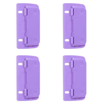 4x ColourHide Bindermate 2 Hole Punch Maker - Purple