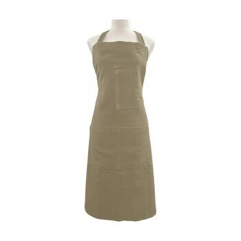 J.Elliot Home Jules Cotton Linen Kitchen Apron 83x68x0.3cm Beige