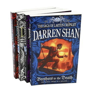 4pc Darren Shan's The Saga of Larten Crepsley Reading Book Set