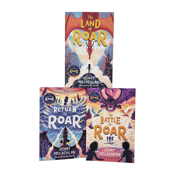 3pc Harper Collins The Land of Roar Kids Reading Book Set 8y+