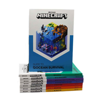 8pc Harper Collins The Minecraft Collection Book Set 8y+