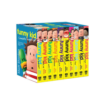 10pc Harper Collins Funny Kid Complete Quack-Up Boxed Book Set