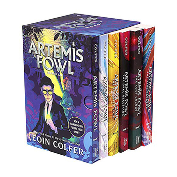 6pc Artemis Fowl Boxed Set Storytelling Adventure Reading Book 8y+