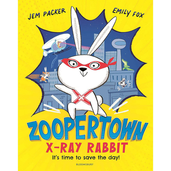 Promotional Zoopertown X-Ray Rabbit KAPOW! Kids Paperback Book 3y+
