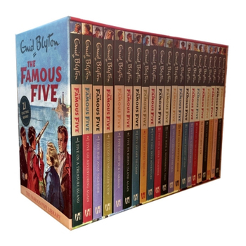21pc Hachette The Famous Five Classic Kids Book Set 8y+